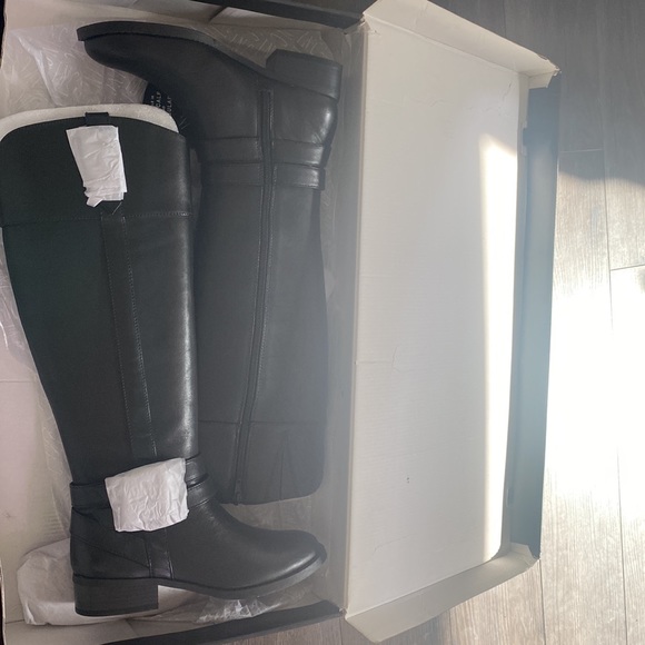 I.N.C. International Concepts Frankii riding boots, buckled straps, almond toe - Picture 3 of 10